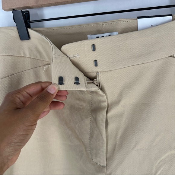 WHBM Seasonless Slim Boot Stretch‎ Trousers in Irish Cream NWT Size 12 Short - Picture 5 of 15